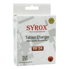 Syrox SYX-J10  5W 2.0A  Tablet İnce Uç