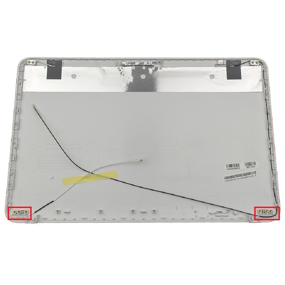 Toshiba Dynabook Satellite C855-150 Lcd Cover Kapak Parlak Beyaz V1