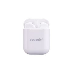 Asonic AS-TWS130 Beyaz Bluetooth Airpods Mikrofonlu Kulaklık