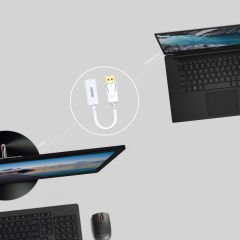 UNITEK DISPLAYPORT TO HDMI DÖNÜŞTÜRÜCÜ 4K&30Hz (Y-6332)