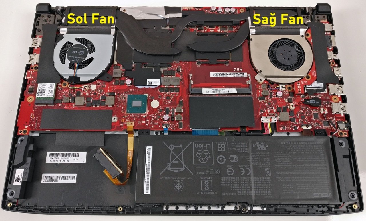 Asus ZX63VM Fan Sol V3
