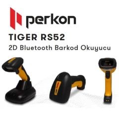 Perkon Tiger RS52 2D Bluetooth Barkod Okuyucu