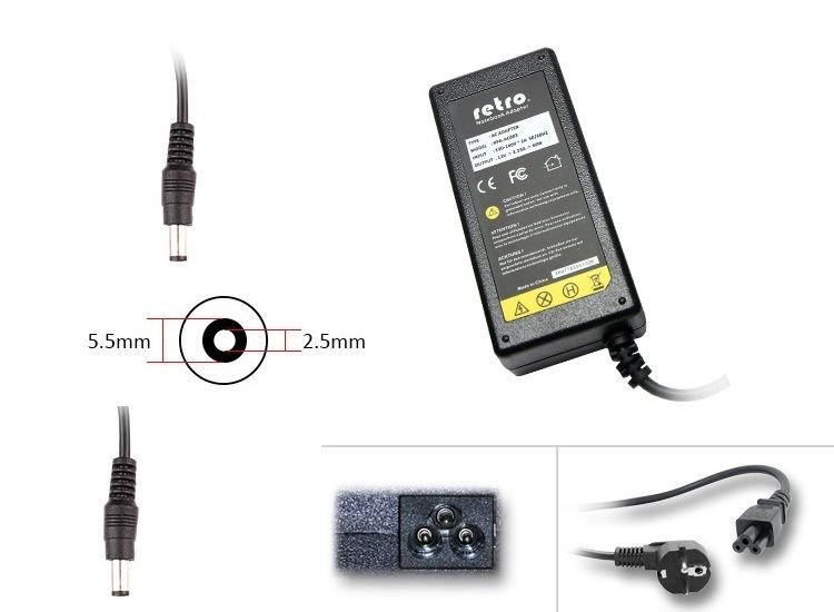 42V 500mA-1500mA (0.5A-1.5A) Adaptör RETRO