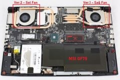 MSI GF75 Thin 9SD Fan V2 (Sol Fan)