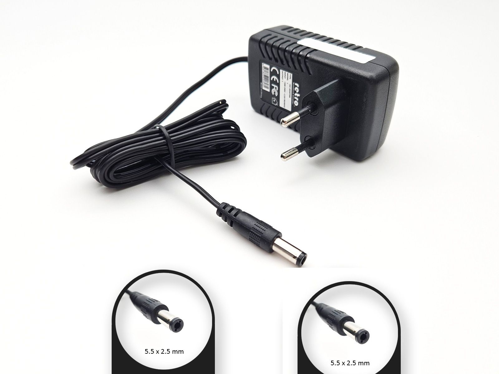 5V 4000mA (4A) 20W 5.5x2.5 mm AC Adaptör - Şarj Cihazı