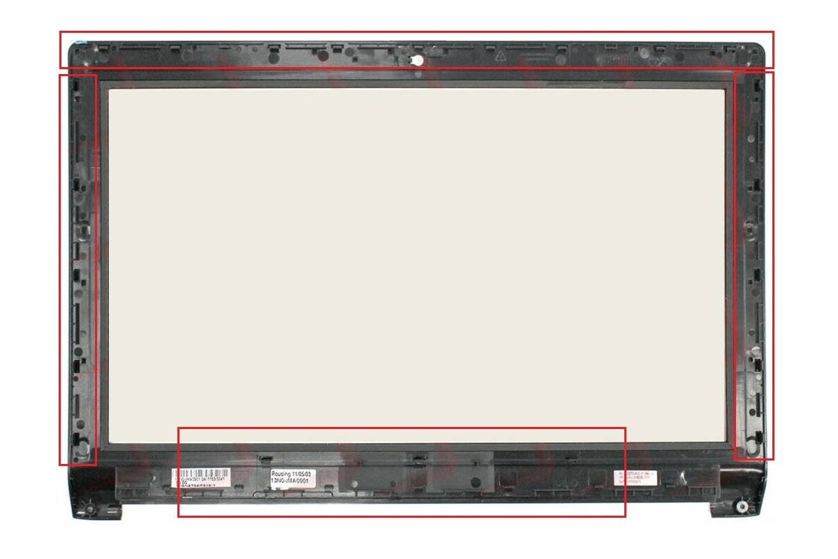 Asus Pro5MTA Lcd Çerçeve Bezel CAMLI - VER.1