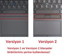 Dell Latitude E7480 Notebook Klavye - Tuş Takımı / Ver.1 - TR - Backlit