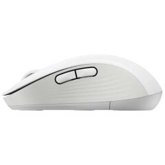 Logitech M650 L Signature Kablosuz Mouse Beyaz 910-006238  Büyük Boy, Bluetooth, 5 tuşlu, Geri dönüştürülmüş malzeme