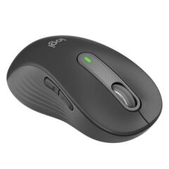 Logitech M650 L Solak Signature Kablosuz Mouse Siyah 910-006239  Sol El iİçin, Büyük Boy, Bluetooth, 5 tuşlu, Geri dönüştürülmüş malzeme