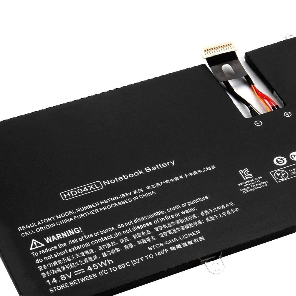 Retro Hp Spectre XT 13-2000, Envy Spectre XT 13-2000, HD04XL Notebook Bataryası