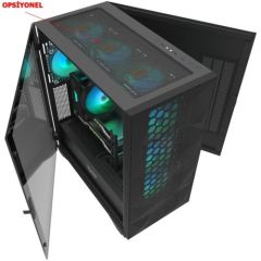 DarkFlash DLX21-MESH RGB Mid Kasa / PSU Yok