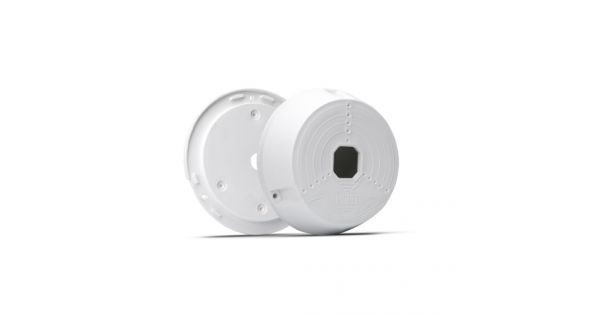 CAM BOX MONO JB-311 BEYAZ PLASTIK YUVARLAK BUAT (TABAN DAHİL)