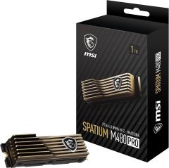 4TB MSI SPATIUM M480 PRO NVME M.2 SSD