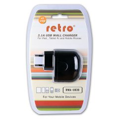 Amazon 5V 2.1A Çift USB Şarj Adaptör RETRO