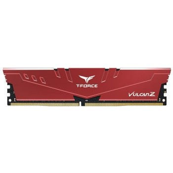 Team T-Force Vulcan Z Red 8GB (1x8GB) 3200MHz CL16 DDR4 Gaming Ram (TLZRD48G3200HC16F01)