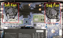 Hp Pavilion Gaming 8KL35EA Fan V2 (Sol Fan)