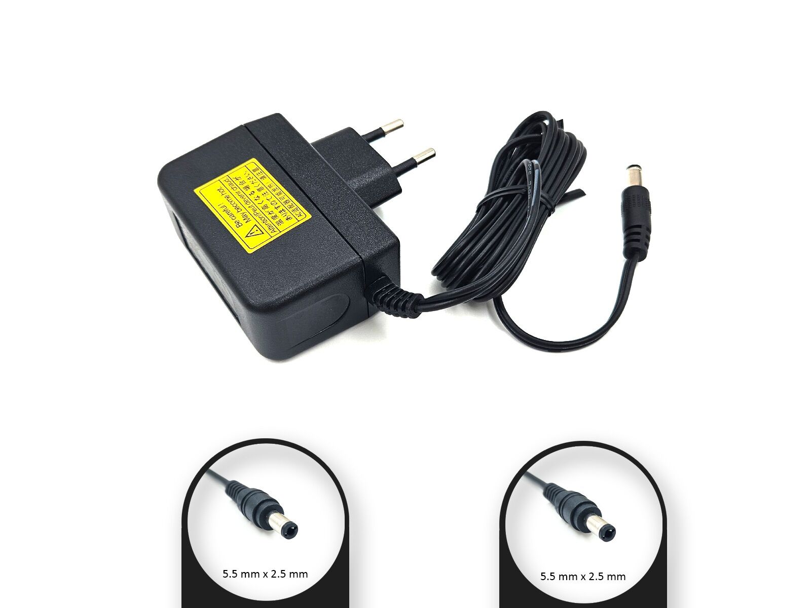 5V 2.4A (2400mA) 12W 5.5x2.5 mm Standart Uç Adaptör