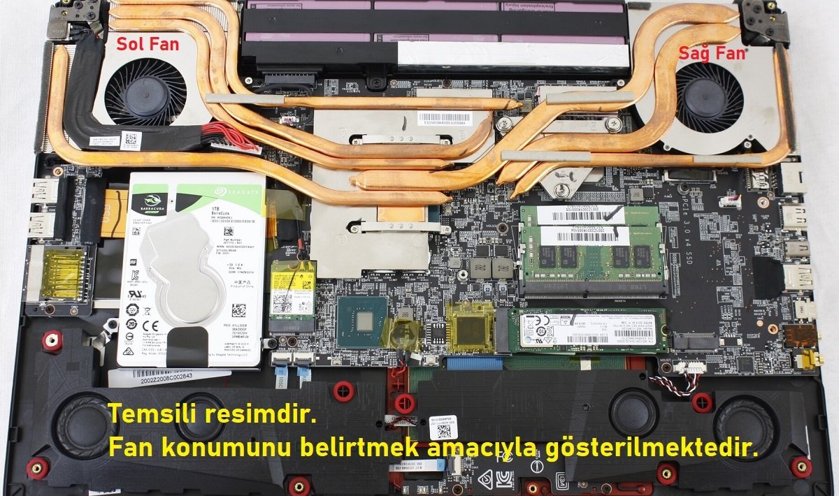 MSI MS-17E1 Fan SOL