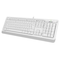 A4 Tech FK10 Q Kablolu MM Klavye Beyaz USB
