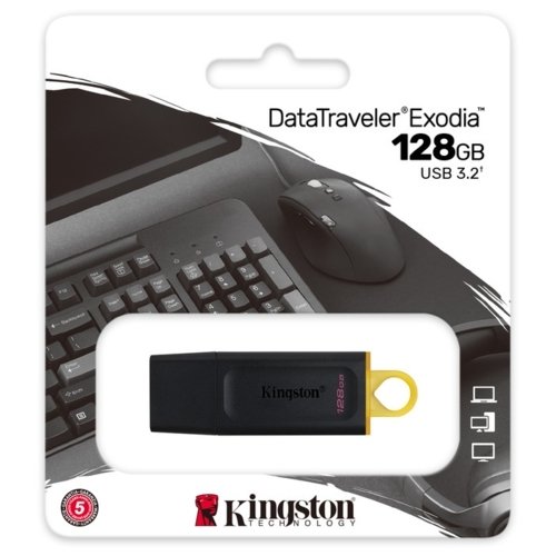 Kingston 128GB USB3.2 GEN 1 Data Traveler DTX/128G