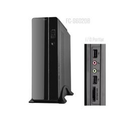 Frisby FC-S6020B 300W Slim Mini ATX Kasa/Siyah
