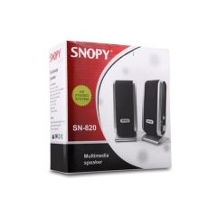 Snopy SN-820 1+1 Siyah/Gümüş USB Hoparlör