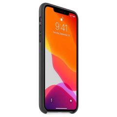 APPLE MX0E2ZM/A iPhone 11 Pro Max Deri kılıf - Siyah