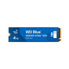 4TB WD BLUE M.2 NVMe SN5000 5500/5000MB/s WDS400T4B0E GEN4 SSD