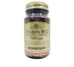 Solgar Vitamin B12 1000mcg 100 Tablet | Evde Eczane