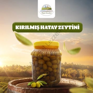 Kırılmış Antakya Zeytini 2'lik pet