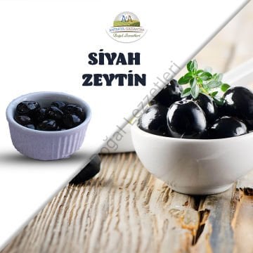 Siyah Zeytin  Cam Kavanoz 650 gr