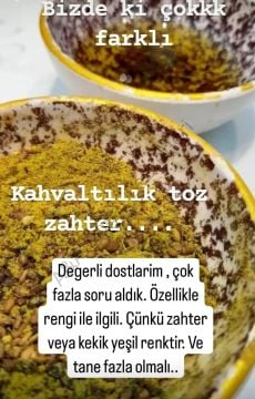 Kahvaltılık Toz Zahter 250 gr