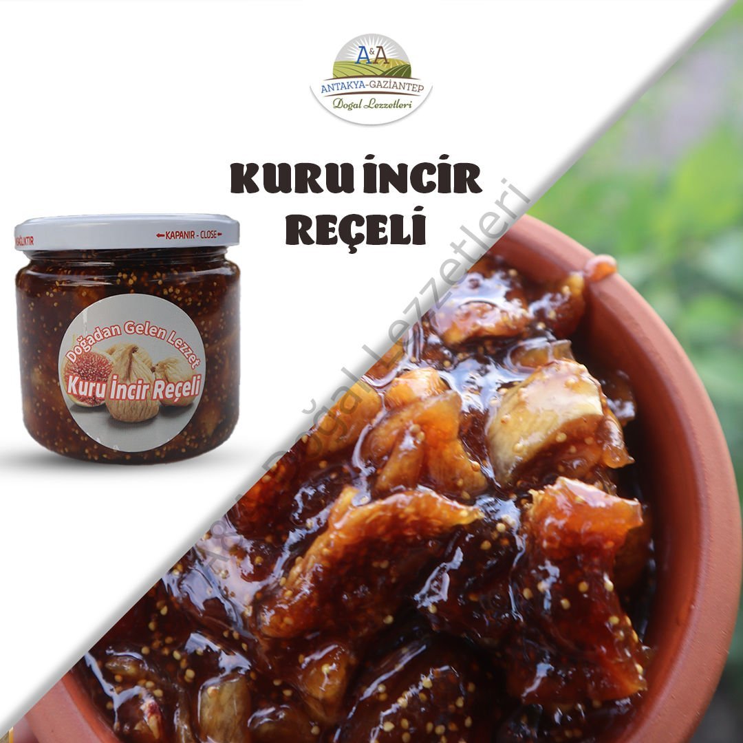 Kuru İncir Reçeli 450 gr