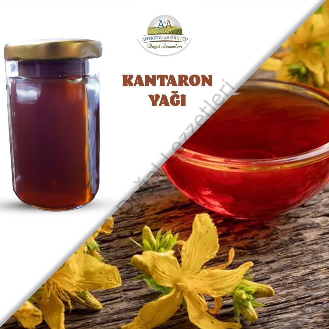 Kantaron Yağı 350 gr Cam Şişe