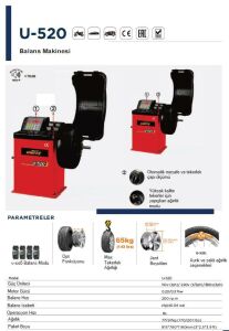 UNITE U-520 SABIT BALANS BINEK-MOTOR DIJITAL EKRAN 220V
