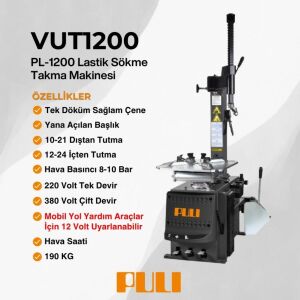 PULI PL-200  Yarı Otomatik Sökme Takma 10-24 12VOLT Mobil U-200 -12V