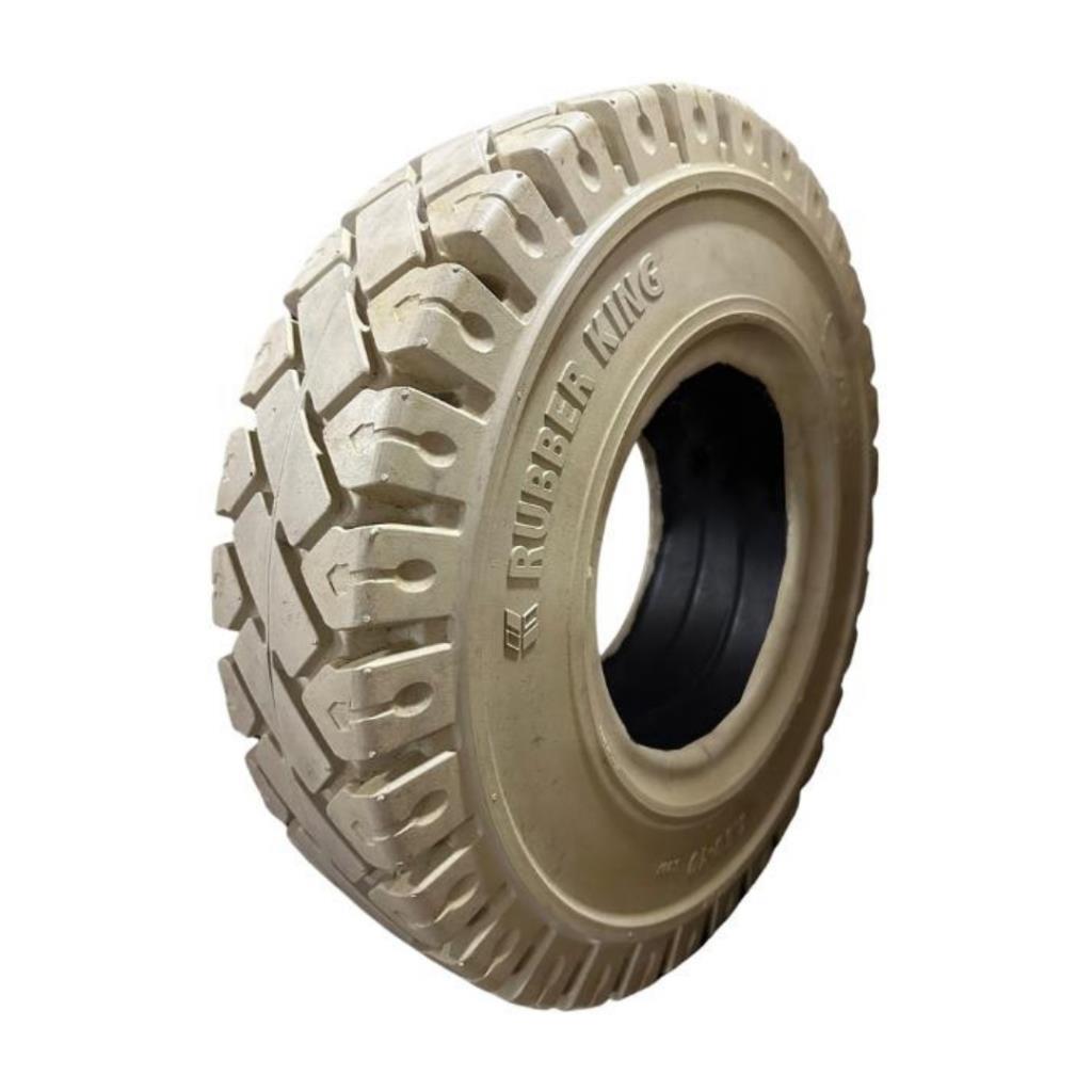 5.00-8 Premium Forklift Beyaz Dolgu Lastik Sekmanli RUBBERKING 3.00D-8 (5008500-8)