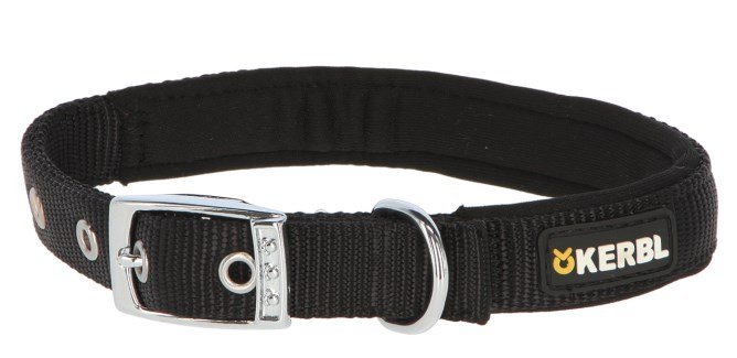 Köpek Boyun Tasması Miami Plus 33 - 39 cm - Siyah
