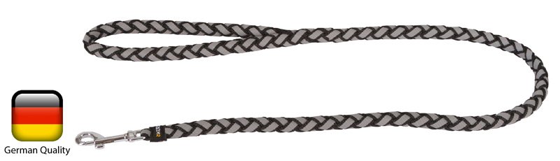 Köpek Kayışı Reflektörlü Maxi Safe [Gri-Siyah] 100 cm