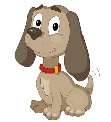 Sevimli Köpek Figürlü Sayılarla Boyama Seti