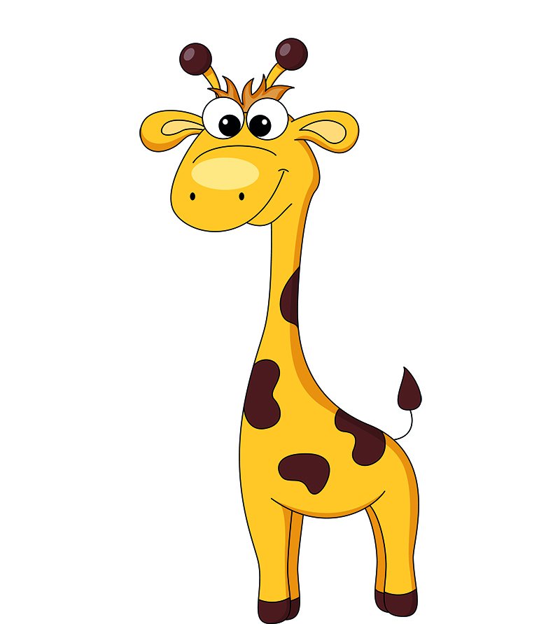 Zürafa Figürlü Sayılarla Boyama Seti