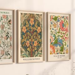 Ahşap Çerçeveli Tablo 3 Parça Çerçeveli Tablo, Duvar Tablosu