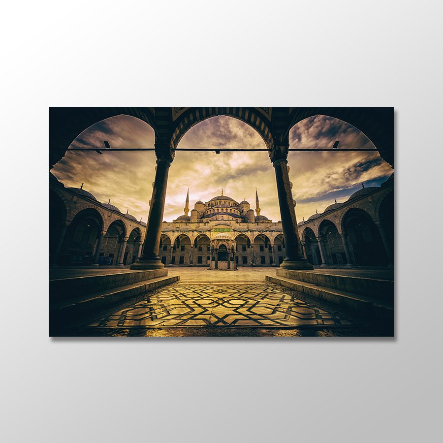 Sultan Ahmet Camii Manzara Kanvas Tablo - MTK910