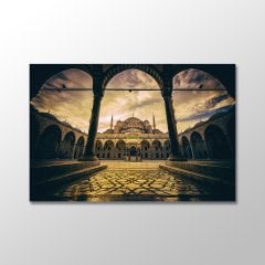 Sultan Ahmet Camii Manzara Kanvas Tablo - MTK910
