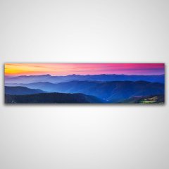Panoramik Dağ Manzarası  Kanvas Tablo