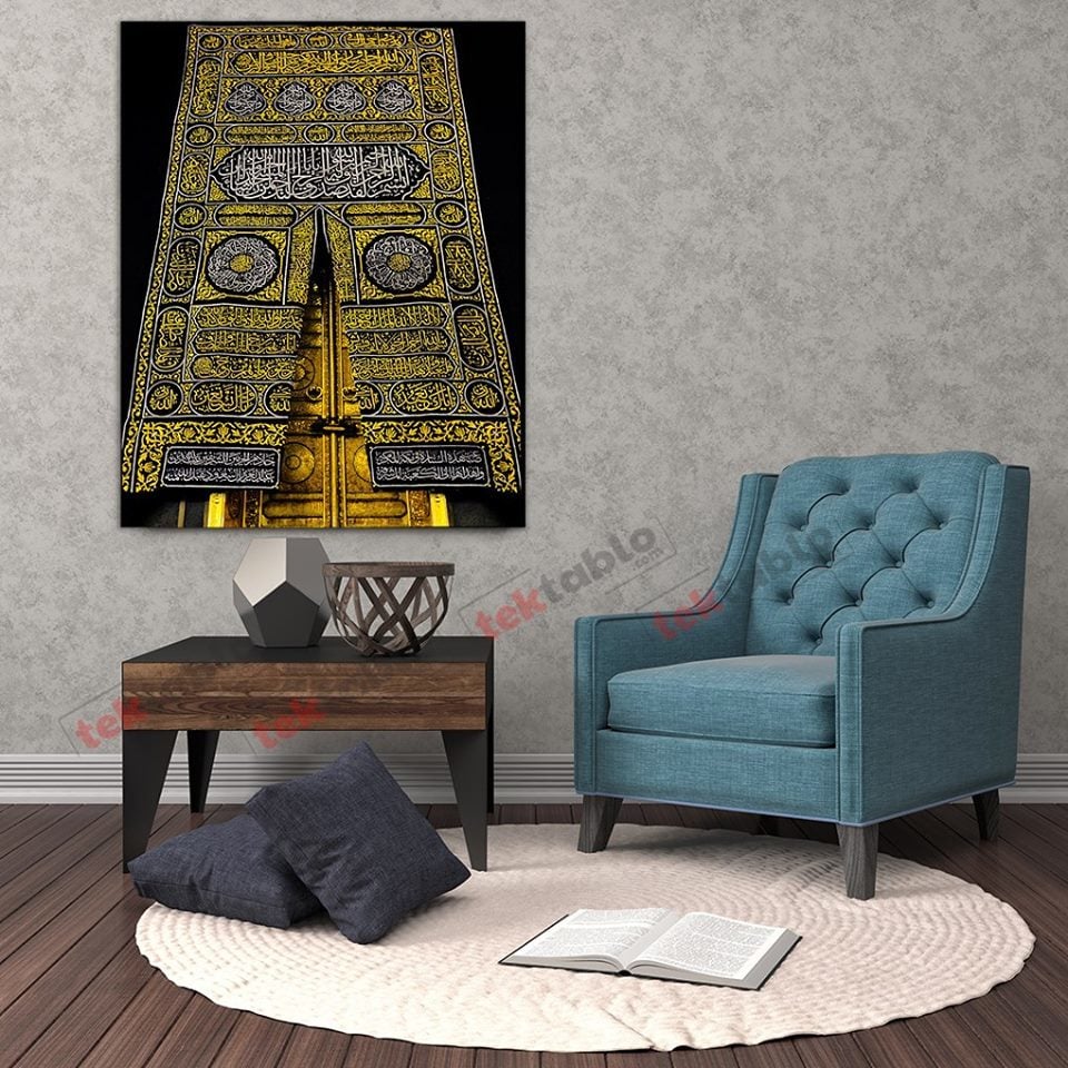 Kabe Kapısı Kanvas Tablo - TK8008