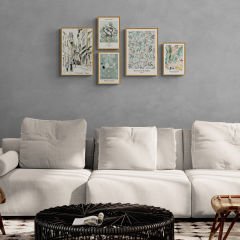 Ahşap Tablo Seti 5 Parça