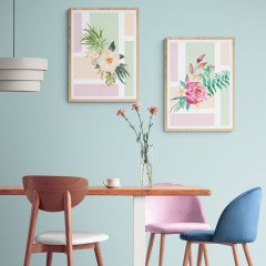 Çerçeveli Ahşap Tablo Seti -5ab638125c9e0