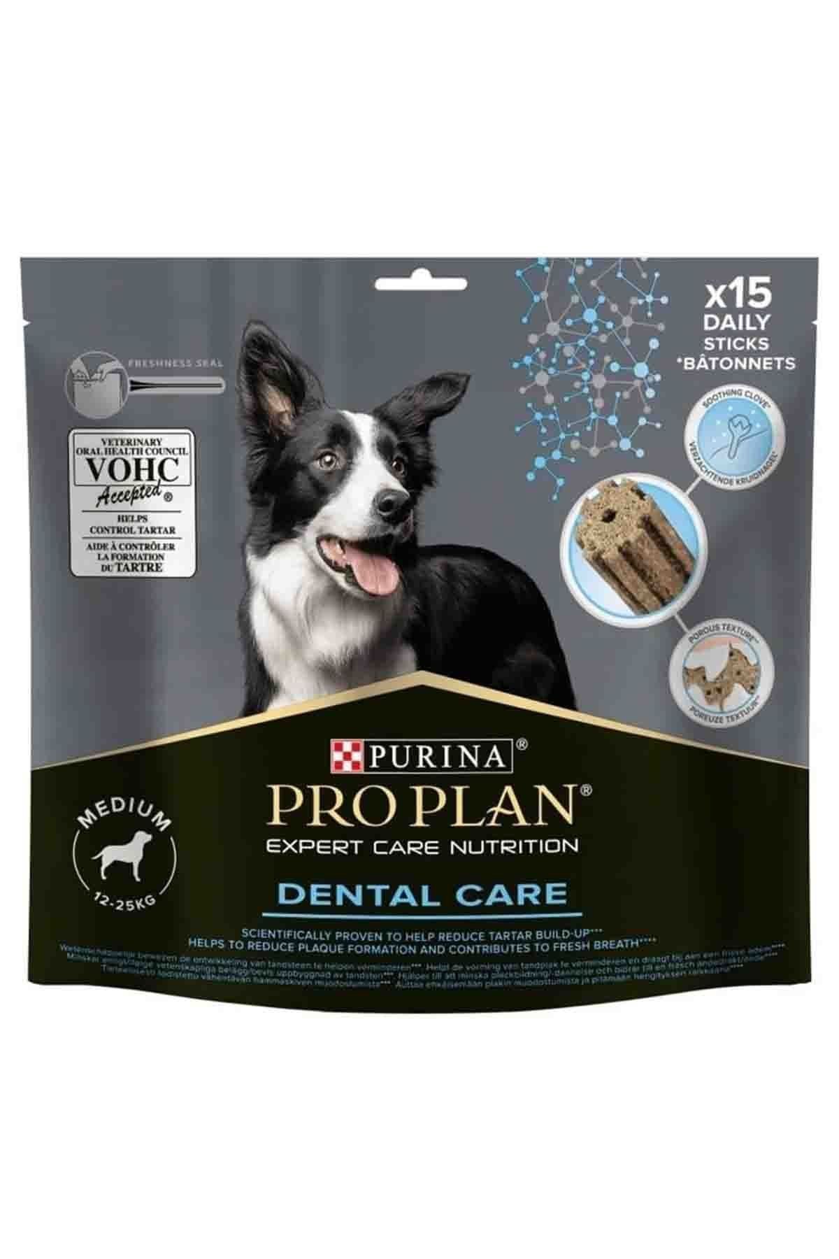 Proplan Medium Dental Care 12-25 kg Arası Orta Irk Köpek Ödül Maması 345 gr 15 Adet