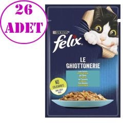 Felix Tob Balıklı Kedi Yaş Maması 85 gr x 26 Adet